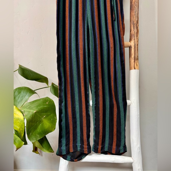 🛑SOLD🛑Madewell Striped Wrap Jumpsuit - Picture 13 of 16